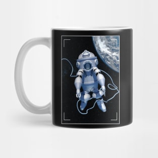 Astronaut steampunk space diver Mug